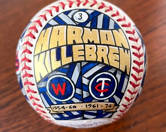 Harmon Killebrew, Minnesota Twins, HOF, Art Baseball