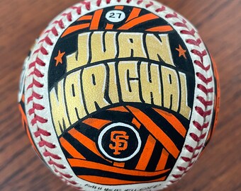 Juan Marichal, SF Giants, HOF, Art Baseball