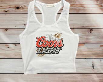 Coors Cropped Tank Top