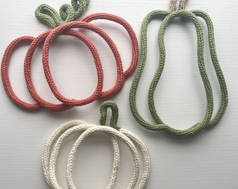 Knit Wire Pumpkin or Gourds