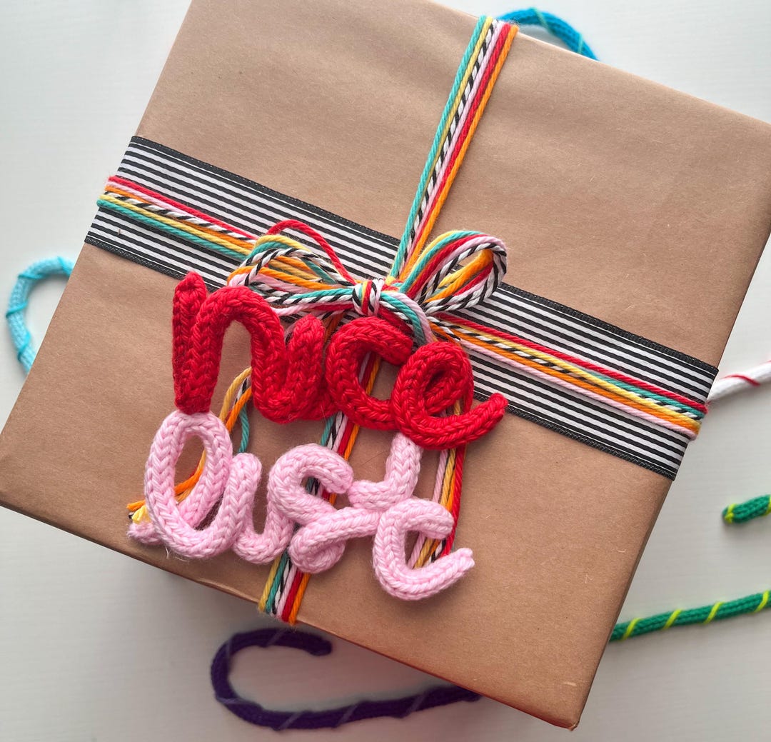 Wire Nice Knit Wire Nice List Ornament - Etsy