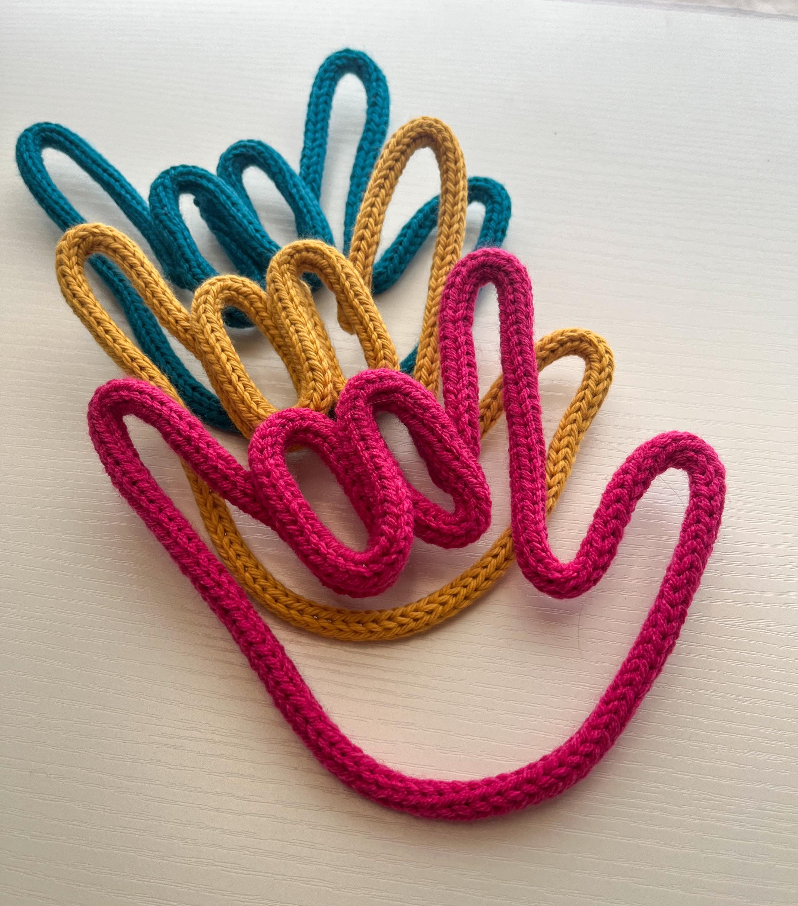 Knit Wire “I Love You” Sign Language Sign. - Etsy
