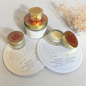 Serene Escape Solid Perfume | Natural Ingredients | Eco-Friendly