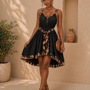 nursing t shirt dress HATCH Collection The Easy Going Nursing T-Shirt Dress in Black