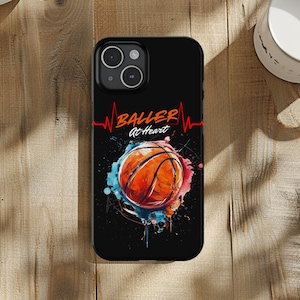 iPhone Slim Basketball Phone Case Baller Phone Case For Basketball Lover Gift