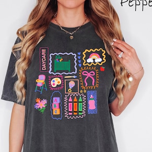Comfort Colors® Hello Daycare Shirt, Kids First Day Of School Apparel, Back To School Toddler Outfit, Kids School Tee, Teacher Appreciation