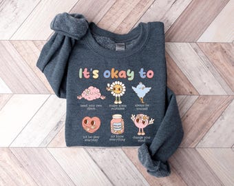 It's Okay To Be Different Shirt, Autism Awareness Tee, Teacher Autism Sweater, The Good Egg Sweatshirt, Positive  T-Shirt