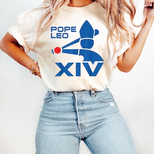 Da Pope T Shirt, Pope Leo Robert Prevost Shirt, Religious Tee,Pope Shirt, Jesus T-Shirt Gift, Christian Tee, Chicago, Ditka, Coach, Bears