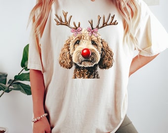 Goldendoodle Christmas Shirt, Christmas Dog Sweatshirt, Christmas Goldendoodle Sweatshirt, Golden Doodle Shirt, Doodle Mom Dog Mom Gift