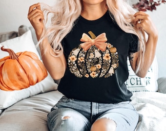 Pumpkin Season T-Shirt, Autumn Fall Shirt, Thanksgiving Shirt, Fall Pumpkin Shirt, Fall Graphic Tee, Thanksgiving Gift, Watercolor Pumpkin
