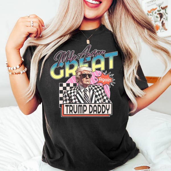 Make America Great Trump Daddy shirt, Trump Daddy T-Shirt, Funny Trump T-Shirt Republican Shirt, Trump 2026 Shirt, Patriot Republican Shirt