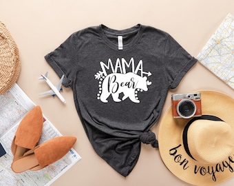 Mama Bear Shirt, Mama Bear Set, Mama Bear Baby Bear Shirt, Mothers Day Shirt, Bear Family Shirts, New Mom Gift, Baby Shower Gift, Mom Shirt