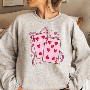 67 Valentines Shirt, Six Seven Heart Tshirt, Valentine 6 7 Meme Crewneck, Funny 6 7 Heart's Tee, Valentine Humor Gift, Cute Heart Shape Top image 1