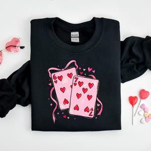 67 Valentines Shirt, Six Seven Heart Tshirt, Valentine 6 7 Meme Crewneck, Funny 6 7 Heart's Tee, Valentine Humor Gift, Cute Heart Shape Top image 3