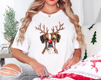 Christmas Boxer Sweatshirt, Christmas Shirt, Boxer Shirt, Dog Christmas Shirt, Boxer Lover Shirt, Dog Mom Shirt, Holiday Sweater, Xmas gift