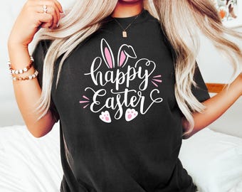 Happy Easter Shirt, Easter Bunny Shirt, Easter Shirt For Woman, Carrot Shirt, Easter Shirt, Easter Family Shirt, Easter Matching Shirt