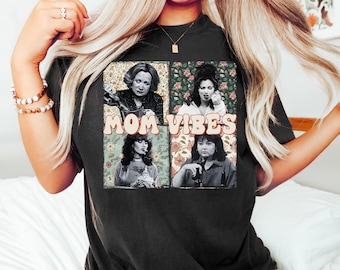 90’s Mom Vibes Shirt, Funny Mom Life Shirt, Trendy Funny Mom T-Shirt, Retro Mother Shirts, Mother's Day Gift, Cool Mom Gifts