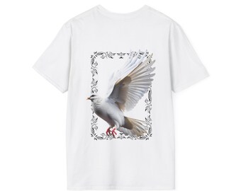 Premium Unisex Softstyle T-Shirt dove of peace