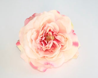 Large Pink Shades Sophia Rose - Artificial Flower, Silk Flower Heads - ITEM 0554