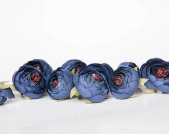 FIORE MAZZETTO RANUNCOLO COLORE CREAM - Fiori artificiali - Bottiglieri