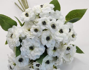 Kleine Pompon Rosen in Weiß - Primroses - ART 1323