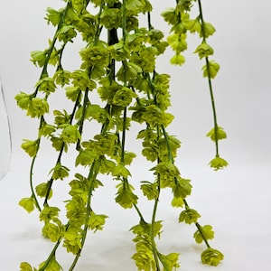 Artificial Hanging Mini Succulent Sedum Vine in Bright Green - Faux Sedum Vine - Artificial Succulent, Mini Succulents - ITEM 1672