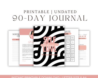 90 Days of Self Love Planner