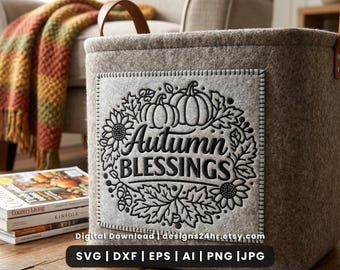 Autumn Blessings SVG