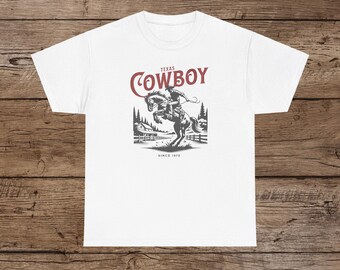 VTG 1990s Marlboro Cowboy Pocket T Shirt Sz. XL Extra Large White 