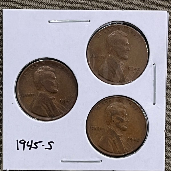 1945-S Wheat Pennies