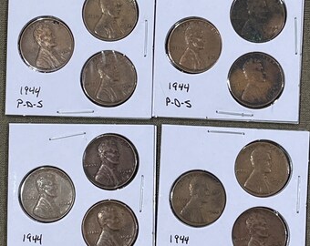 1944 P-D-S Penny Set