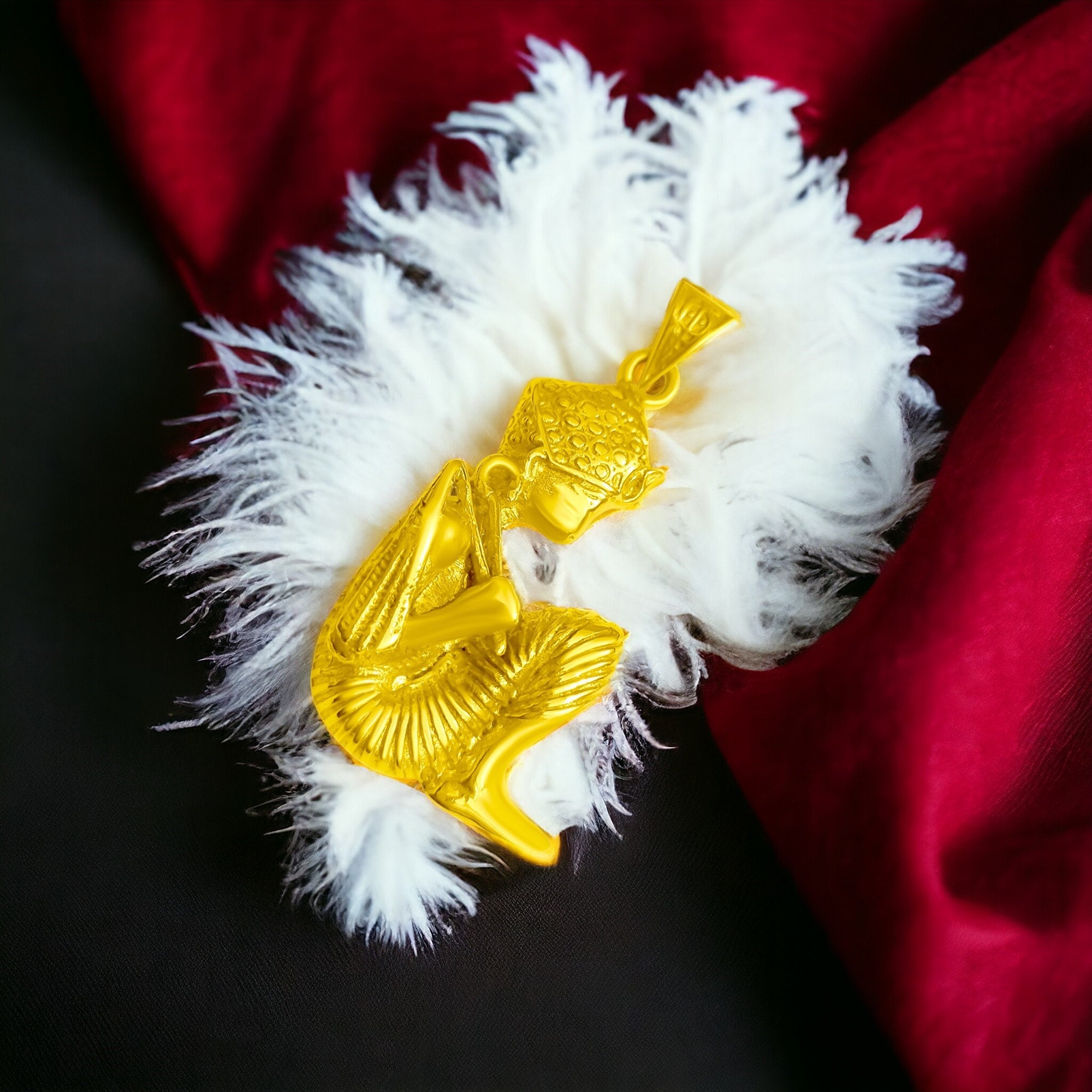 ビンテージネックレスゴールドエジプトピラミッドスフィンクス