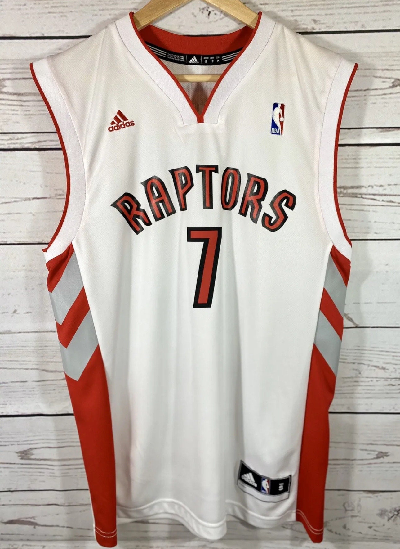 Adidas Raptors T shirt 7 Bargnani Signed Size S Etsy