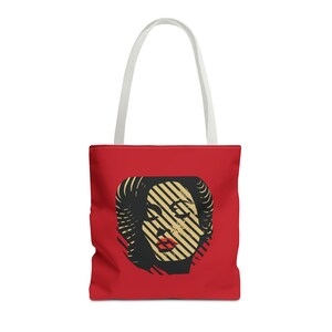 schicke grafische Einkaufstasche | Vintage Kunst Umweltfreundliche Einkaufstasche, stilvolle Segeltuchtasche, Geschenk für Kunstliebhaber