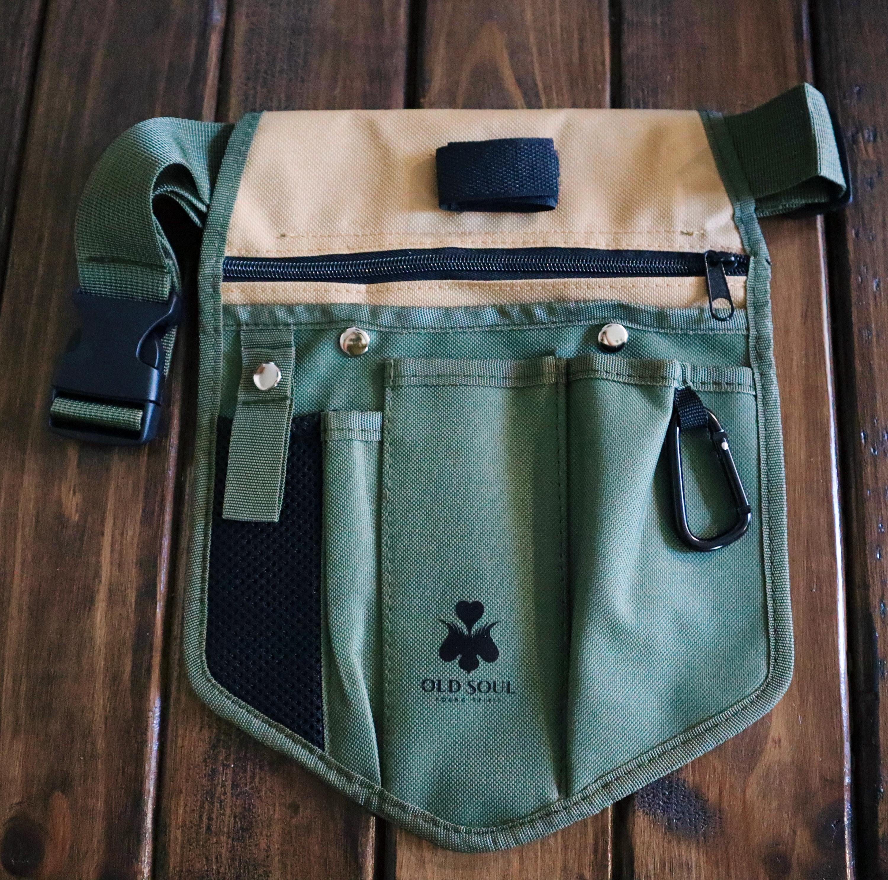 Garden Tool Bag, Hori Hori Bag, Pruner Waist Bag, Organizer Bag, Gardener Gift, Plant Person Gift, Old Soul Young Spirit, Northern Cactus Co