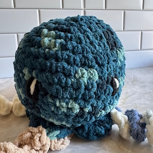 Suave criatura marina amigurumi