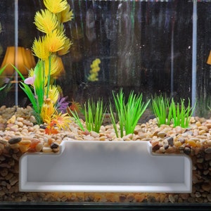PLA Aquarium Shelter: Fish Tank Tunnel for Pleco & Bottom Feeders