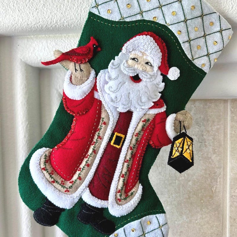 Bucilla Stocking Kit - Etsy