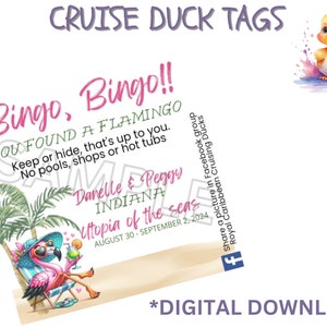 Flamingo Ente Anhänger