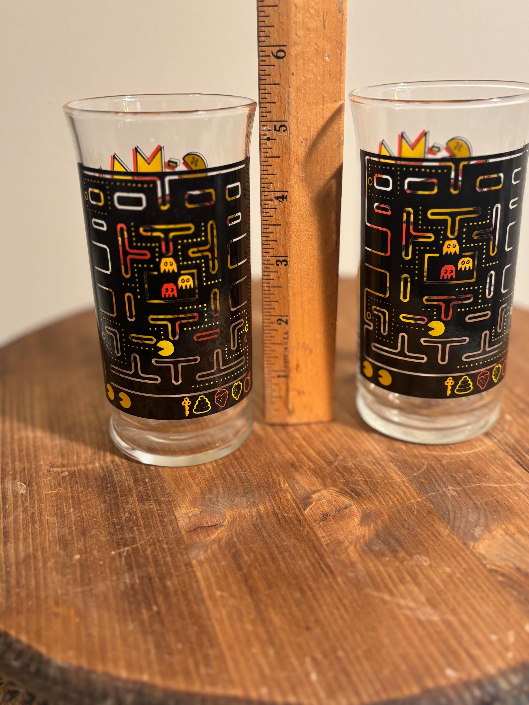 1980's Pac Man Collectible Glasses Set of 2 - Etsy