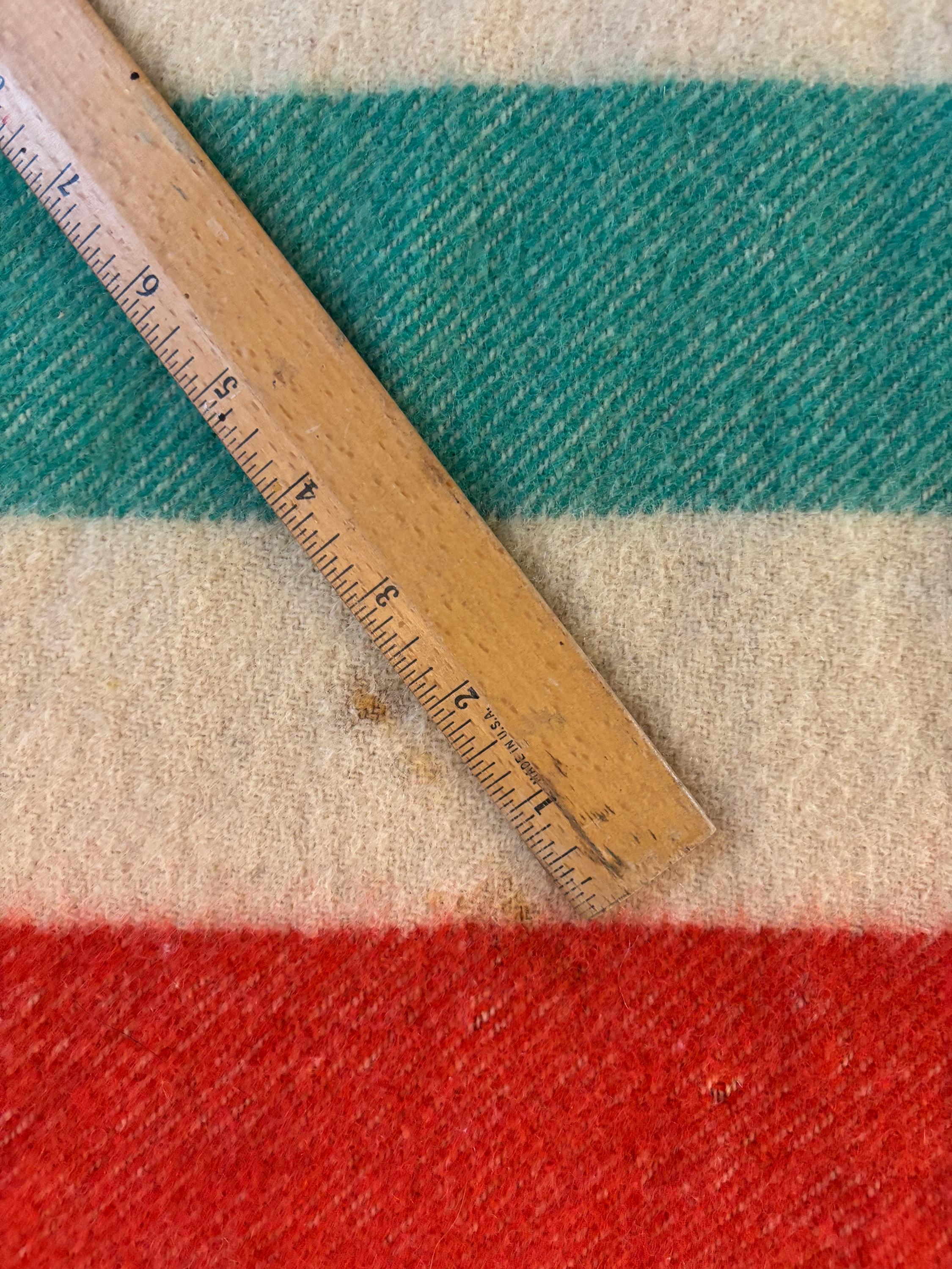 Rare! Vintage Golden Dawn Wool Blanket. 6ftx6ft - Etsy