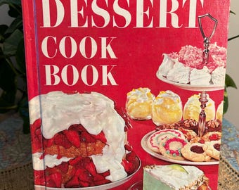 Vintage 1967 Better Homes & Gardens Dessert Cookbook