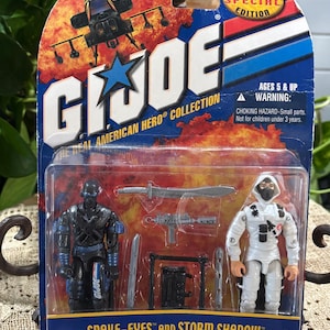GI Joe *New In Package*  Snake Eyes and Storm Shadow. Special Collectors Edition 2000