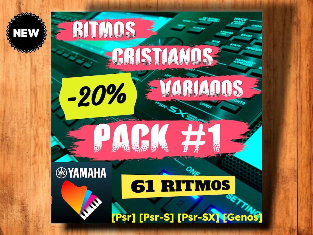 Keypad Ritmo 61 Ritmos Inspiradores Para Teclados Yamaha - Eleva Tu Alabanza Y ...