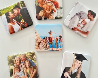 Custom Photo Magnet, Personalized Fridge Magnet, Unique Gift Ideas, Photo Bundle Magnets, High-Quality Photo Gifts, Memories on magnets