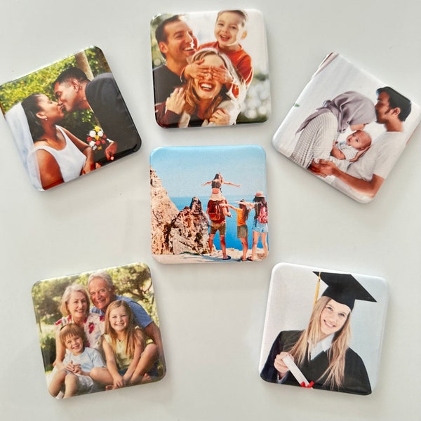 Custom Photo Magnet, Personalized Fridge Magnet, Unique Gift Ideas, Photo Bundle Magnets, High-Quality Photo Gifts, Memories on magnets