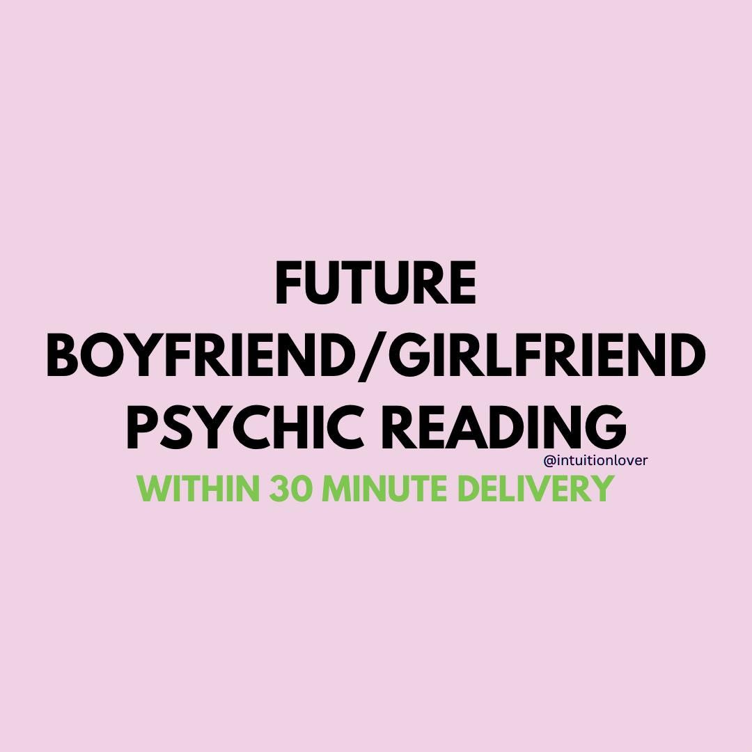 Future Boyfriend / Girlfriend Psychic Reading 98% Accurate - Etsy, image size:1080x1080