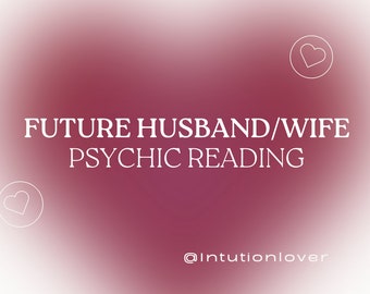 Hellseherische Lektüre für zukünftigen Ehemann/Ehefrau 98 % genau