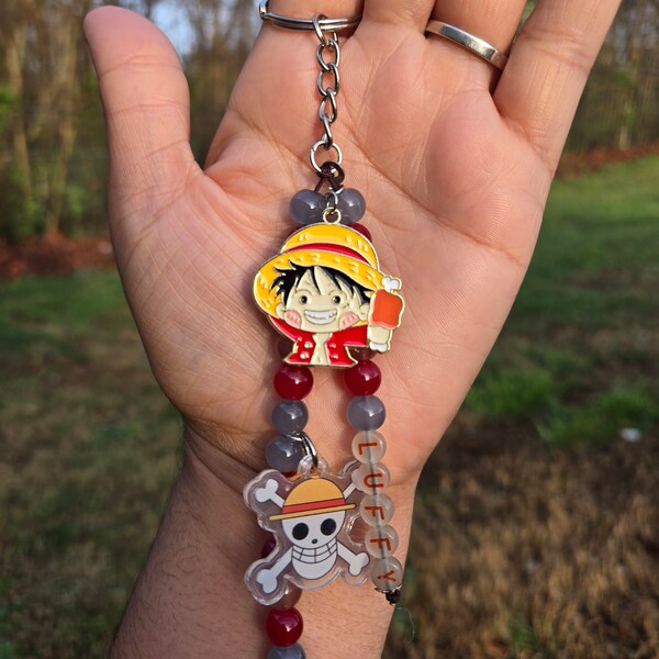 One piece phone charm or keychain