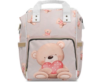 Baby bear Multifunctional Diaper Backpack